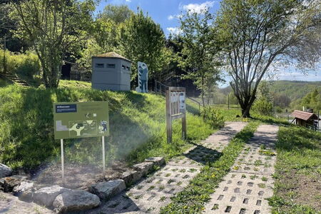 Infopavillion Grenzblick Katharinenberg