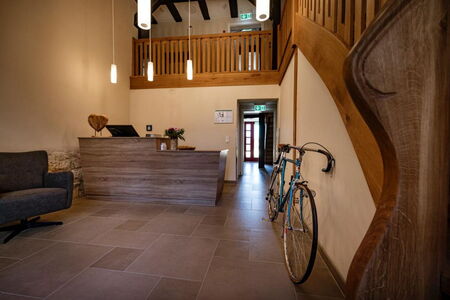 Rezeption des Hotel 1601 in Treffurt