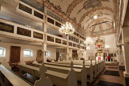 Innenraum der Kirche Mihla